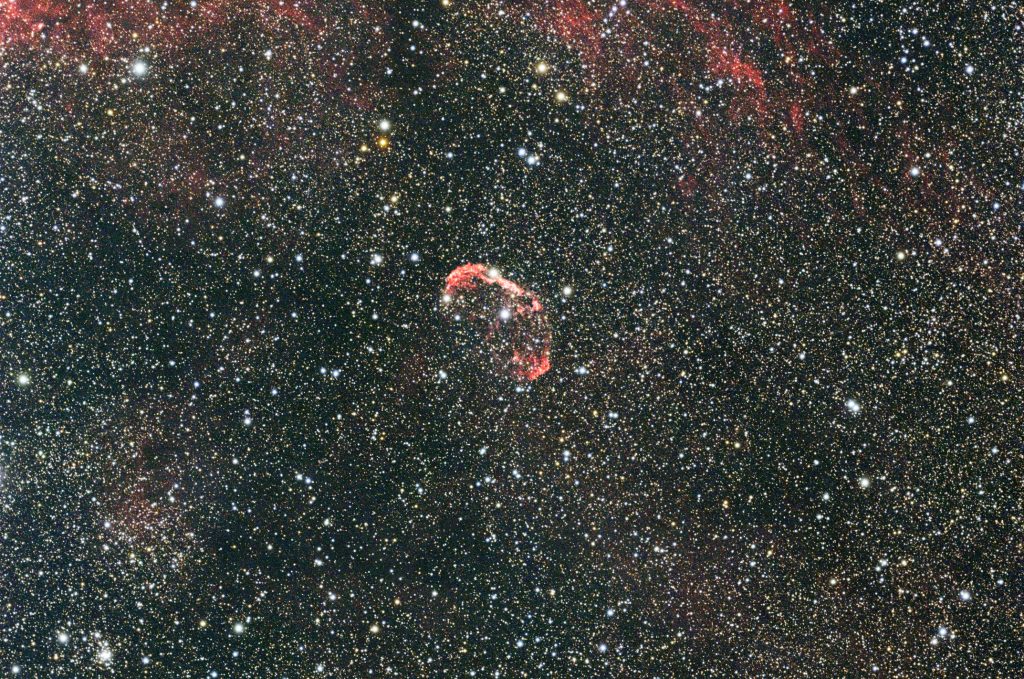 Crescent Nebula PixInsight